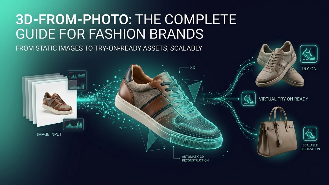 Photo to 3D - complete guide for fashion brands